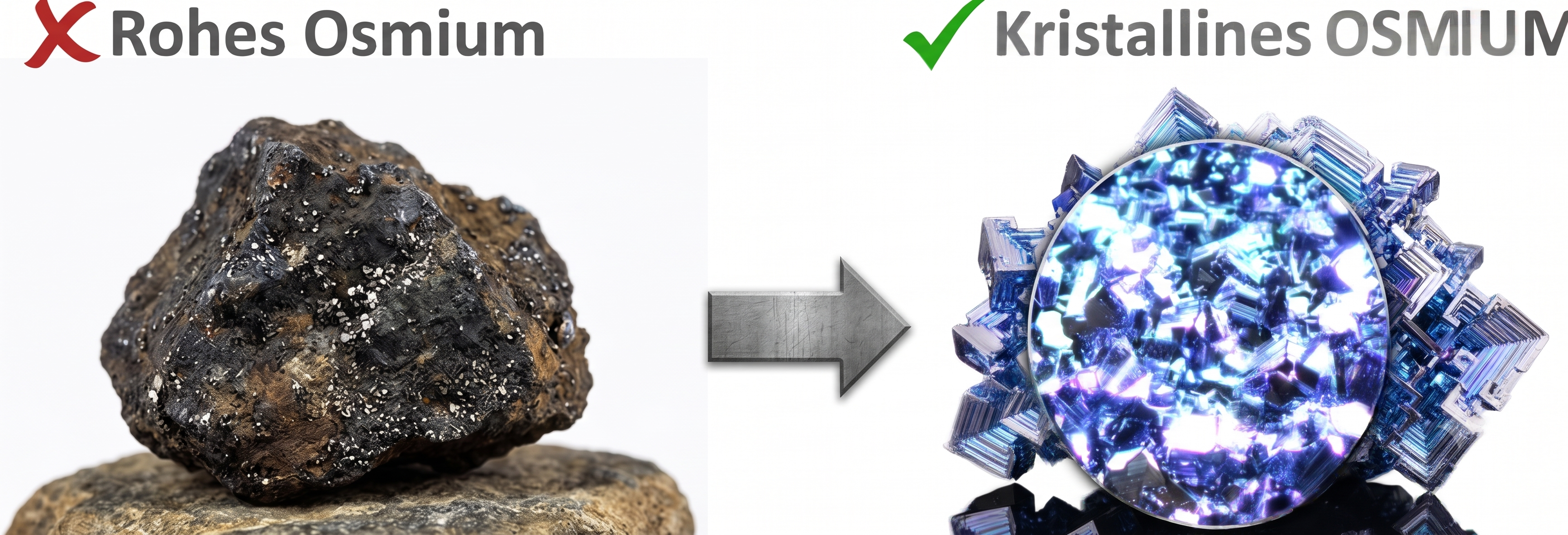 Osmium funkelt